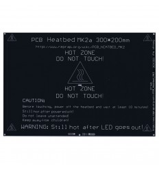 Heatbed MK3 Aluminium 300x200 12V/24V