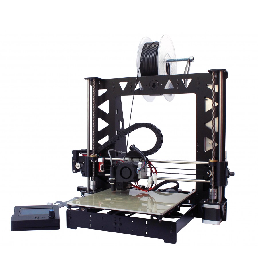 Australische persoon Agnes Gray Editie 3D Printer Kit Prusa Steel Black Edition