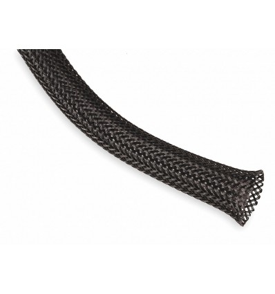 Cable Sleeve black Snakeskin mesh Wire elasticity Protection PET Nylon Cable Sleeves wire 