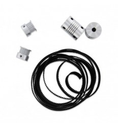 Pulleys and bearings kit for Prusa i3 Steel