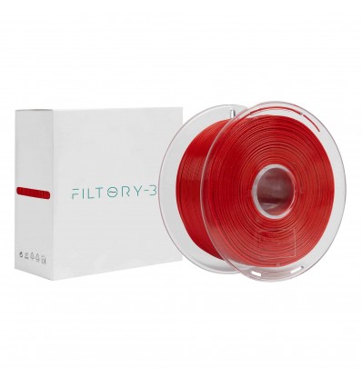 Filtory3D PLA Ruby Red 1Kg 1,75mm
